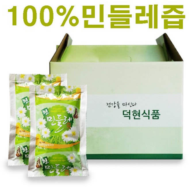 국내산100% 진하게달여만든 민들레즙/민들레진액 덕현식품, 50개, 110ml