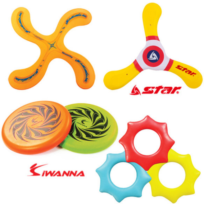 희아랑 스포츠부메랑 원반던지기 플라잉디스크 소프트플라잉, 플라잉디스크세트, 1개