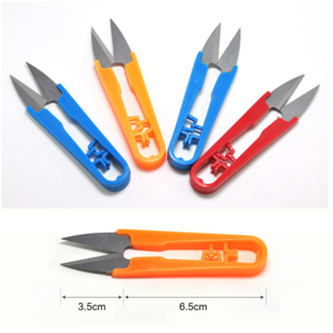 황실유럽자수 DMC 25번 면사 498색(택1), 69_쪽가위, 6cm, 1개