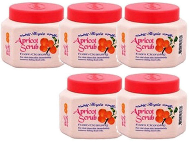 K934001 헤스피아_ 살구_ 스크럽_ 폼클렌징_ 550g클렌징폼_ 폼클렌_, 5개, 550ml