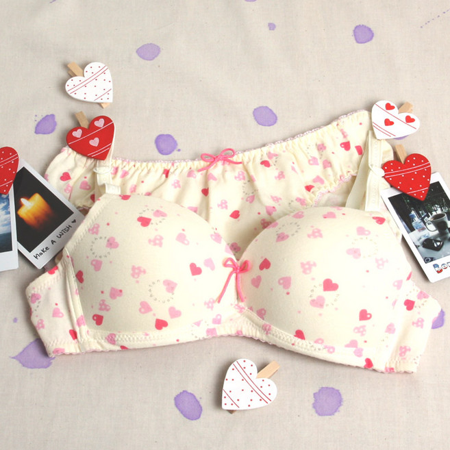 샤통 1042 허니버터 노와이어 몰드 브라