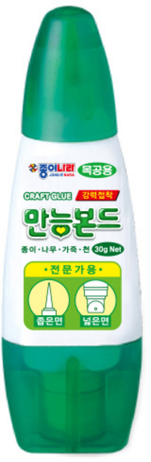 종이나라 30g만능풀 목공풀1개, 1개