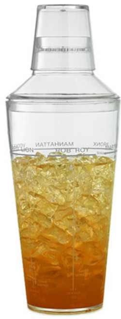 아크릴 칵테일쉐이커 700ml/투명쉐이커/믹싱틴/바용품, 1개