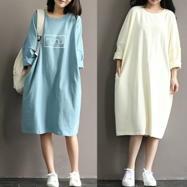 마더라이크 JS.7911물결가오리원피스