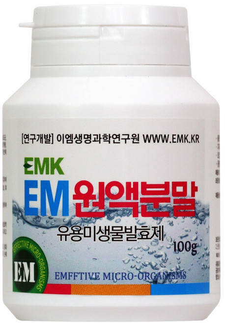 [이엠팜] EMK 이엠 원액분말 (환경용) 100g, 1개