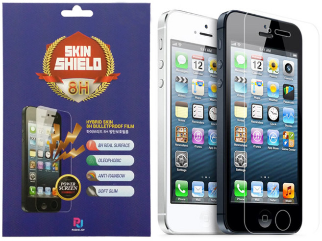 ERC LG Q8 (LGM-X800S L K 공용) 8H 방탄 액정보호필름, 1개