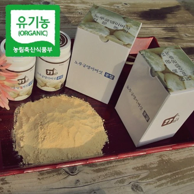 23살농부 [유기농] 노루궁뎅이버섯 분말, 100g, 2개 - 쿠팡