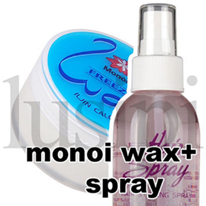 일진 모노이 프리즈왁스 100ml+이브셀 밍크헤어 스프레이 265ml, 1세트
