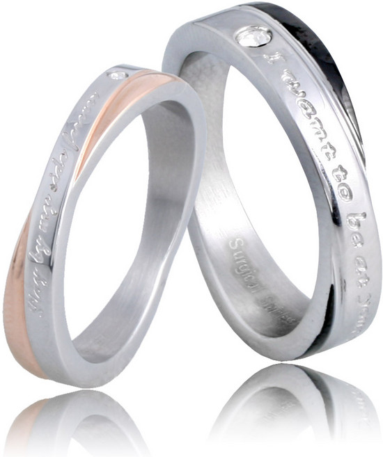 스타일썸 프러포즈 커플반지 써지컬스틸 커플링 우정링
