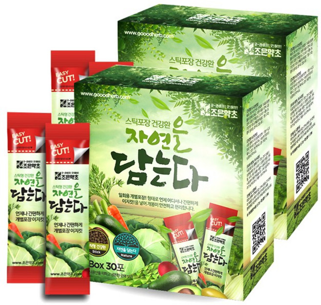 조은약초 자연을 담는다 스틱형 개다래환, 90g, 3개