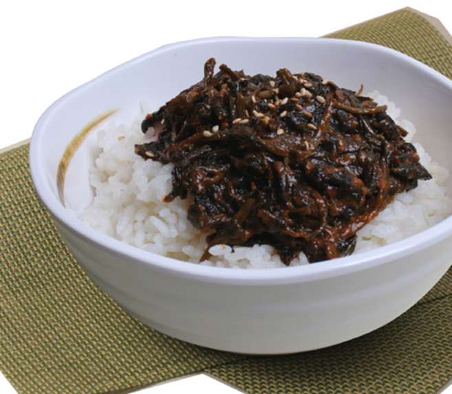 산채만 집에서 간편하게 비벼 먹는 한끼식사 곤드레나물밥 매콤한맛 1봉 10봉, 10개, 80g