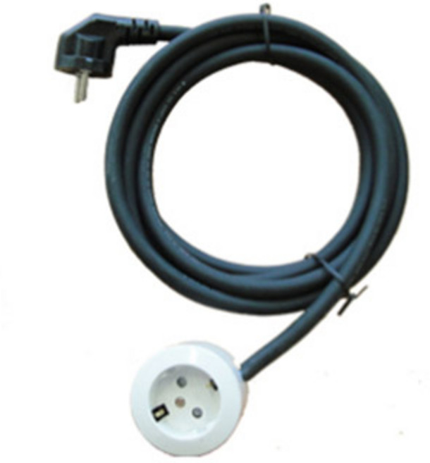 후지카 2017년 난로 나노탄소관히터 전기히터 전기난로 LPG히터 난방기구, 08_전기히터 연장선(2.5SQ 3m), 1개