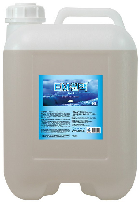 [이엠팜] EMK 이엠원액 10리터 - EM원액, 1개, 10L