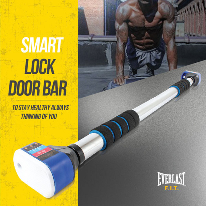 에버라스트 스마트 체크 철봉 못이 필요없는 도어짐