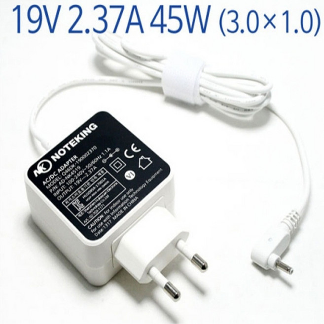 삼성 노트북9 Always NT900X3N-K78S 19V 2.37A 45W 호환 아답터, NK4519, 1개