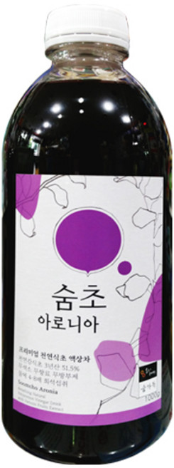 숨초 아로니아 식초, 1개, 1L