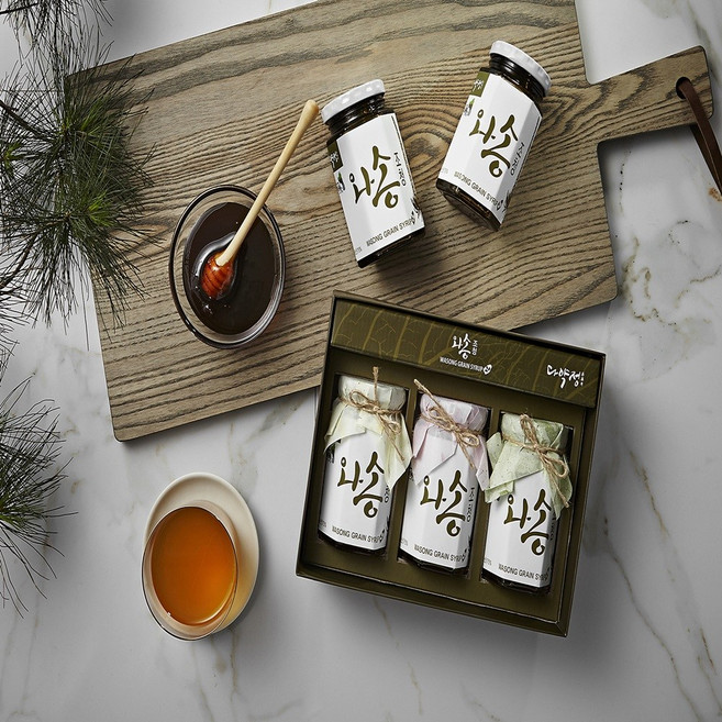 다약정 타지않아 영양 그대로 담은 저온 와송조청260g, 780g, 1세트