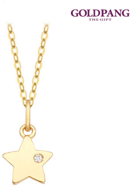 골드팡 18k 트윙클다이아 펜던트