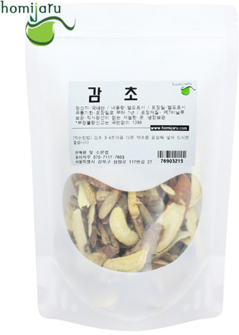 호미자루 감초 300g 국내산, 1개