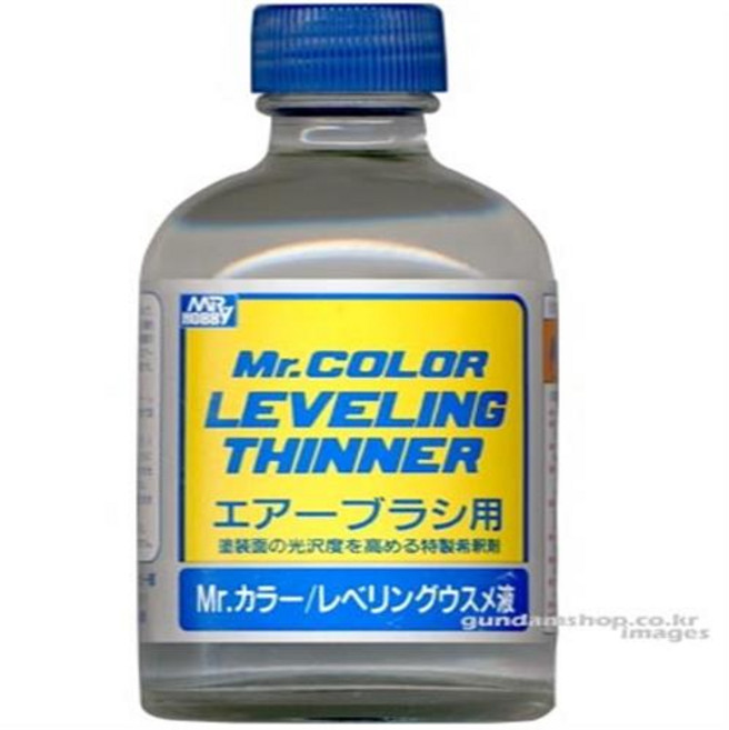 안다미로몰 Mr 락카신너 110 군제 LEVELING 병 모형공구도료서적 신너붓도료접시 락카신너 신너