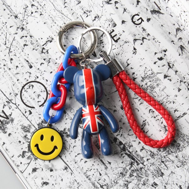 포포베 키링 키홀더 블랙스컬