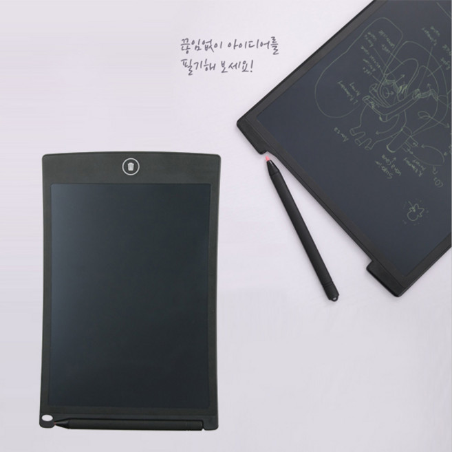 Coms LCD 부기보드 8.5형 전자 메모패드 칠판