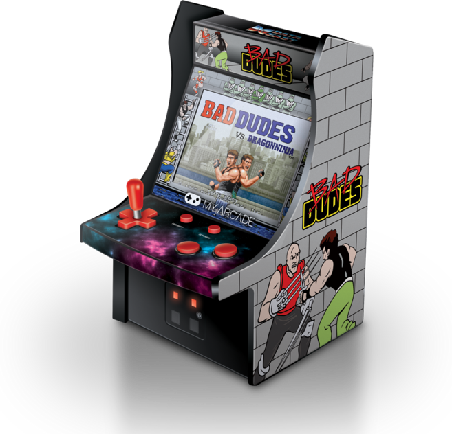 MY ARCADE 추억의 오락실 게임기 배드듀드스 VS 드래곤닌자 오락기, DGUNL-3214