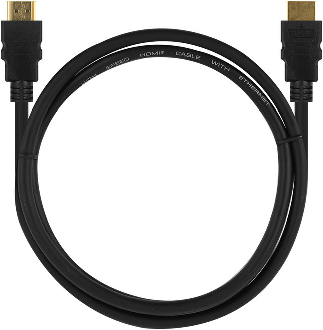넥스트유 HDMI 2.0 UHD 4K 케이블 60Hz 블랙 NEXT-010UHD4K, 1개, 1m