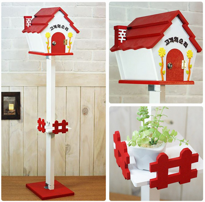 [원진엘앤비] 우드 스탠드함 잠금장치있음 문구30여종, POST