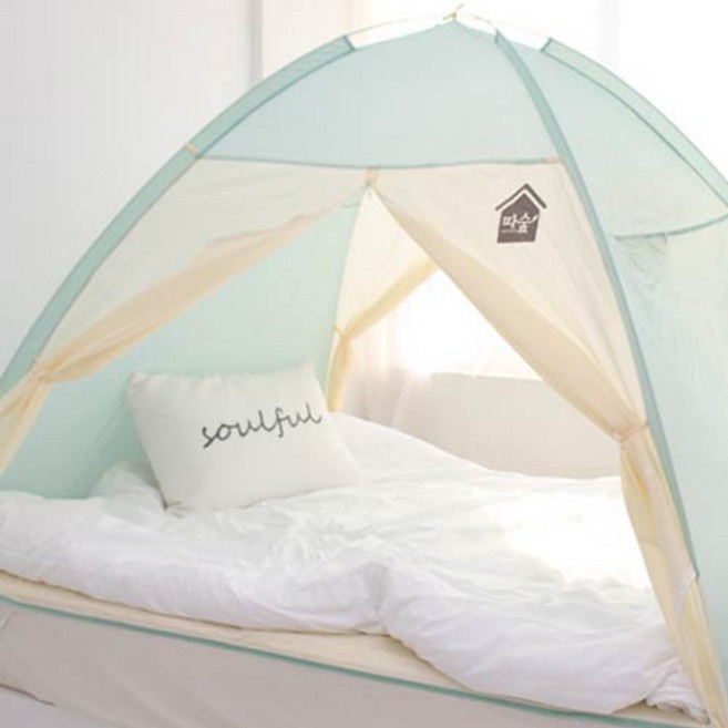 따숲 원터치 난방텐트 2-3인용