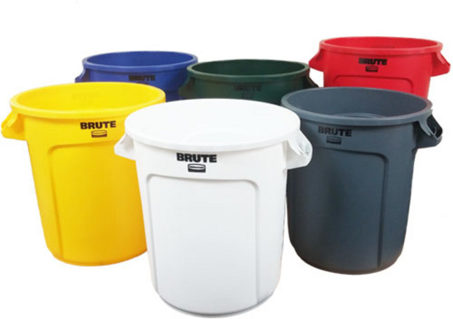 러버메이드 벤티드 브루트컨테이너 37L #2610, 검정, 1개