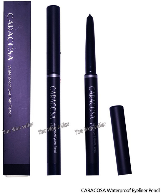 GJ가짐 카라코사 워터프루프 아이라이너 펜슬 아이라인, 1개, 카라코사 워터프루프 아이라이너 펜슬 블랙