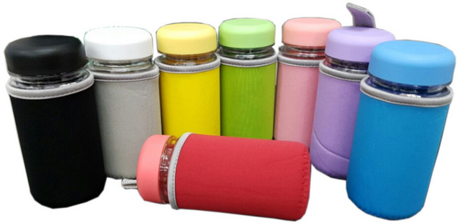 미다스리빙 보틀커버 물병커버 주머니 마이보틀 생수파우치, 레드