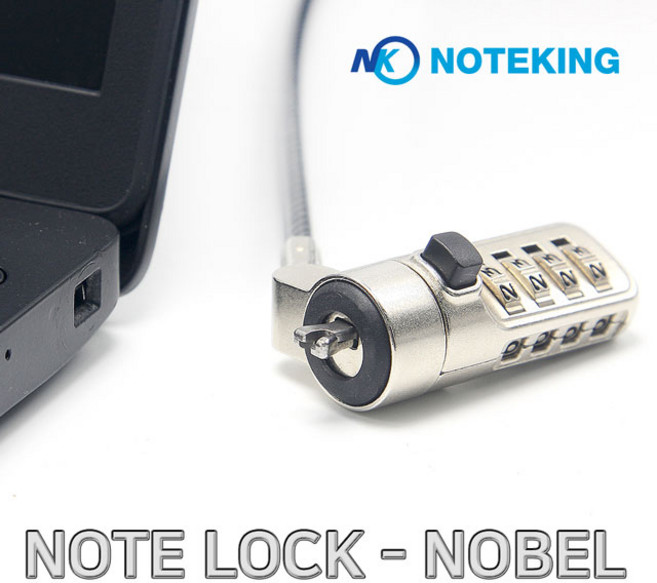 노트킹 NOTE LOCK - NOBLE 노블락 잠금장치 Dell XPS, 1개