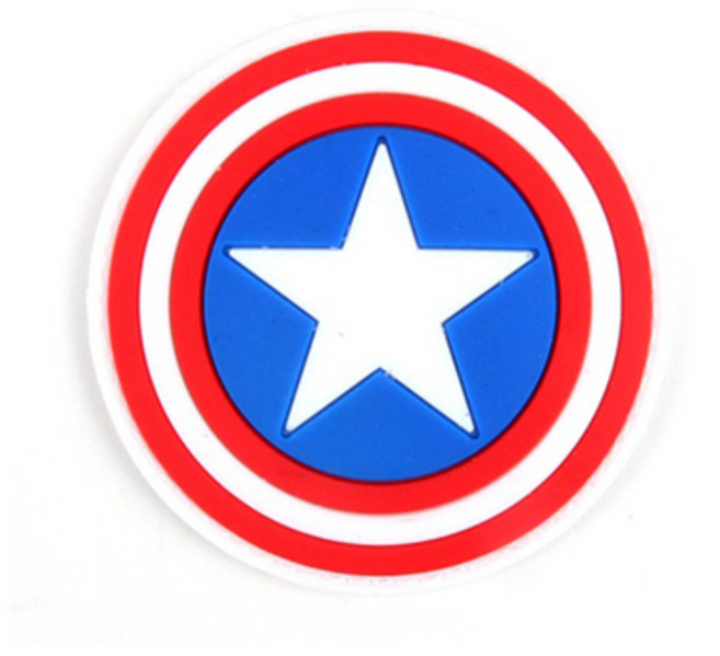 [디엠지샵] 나트랩스 캡틴 PVC 벨크로 패치 (컬러), 1개