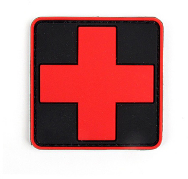 [디엠지샵] 나트랩스 메디칼 PVC 벨크로패치 (블랙), 1개