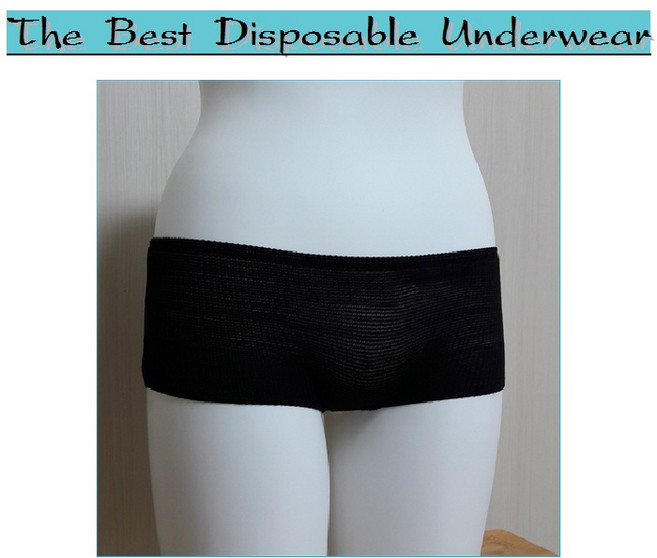 (유주산업) 마사지 팬티 일회용 속옷 나일론 사각팬티 업소용 (XL 50개 1set)