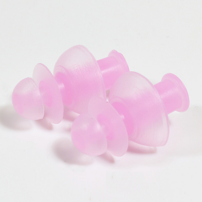 유투 수영 실리콘 국내제작 3단/4단/끈 귀마개 (케이스 포함), 1개