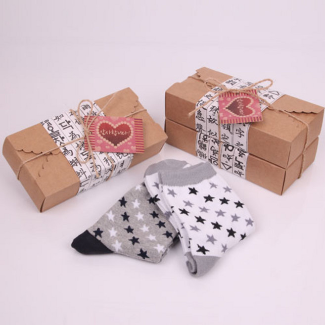 빅토 설날선물 양말선물세트 2족 일반양말