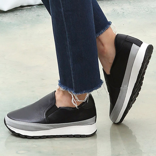 헤이슈 올리-레나1 천연가죽 슬립온