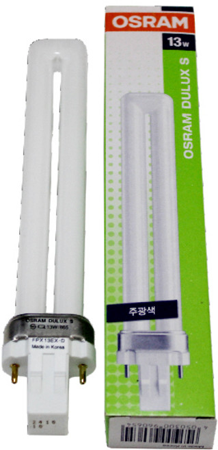 오스람 FPX13W, 주광색, 1개