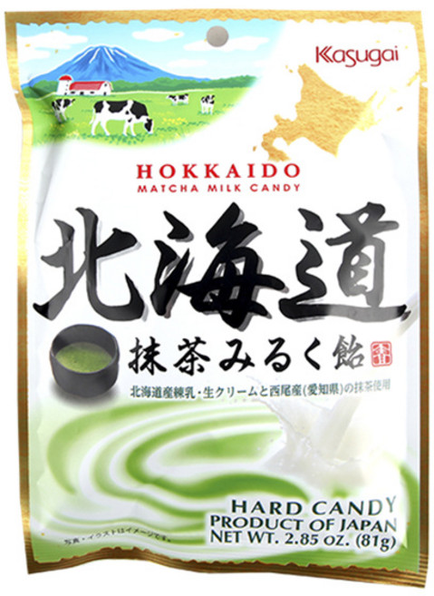 카수가이 훗가이도 마차 밀크 캔디, 81g, 12개