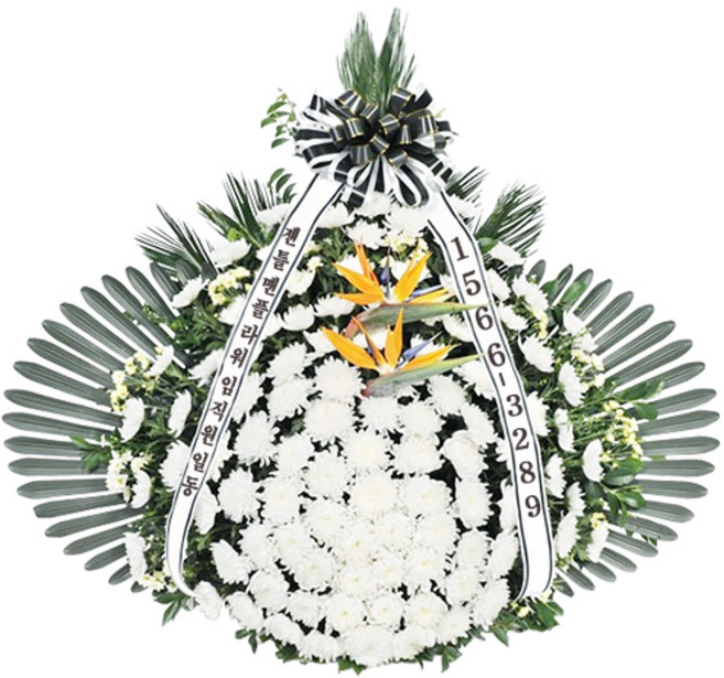 젠틀맨플라워 근조바구니, [젠틀맨플라워] 근조바구니, 1, 1개