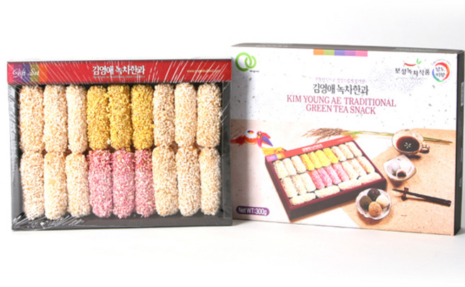 녹차 한과 300g(2단), 1개, 300g