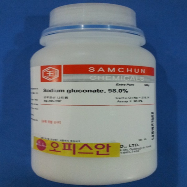 오피스안 글루콘산나트륨 Sodium gluconate [EP]500G 1KG 시약, 500ml