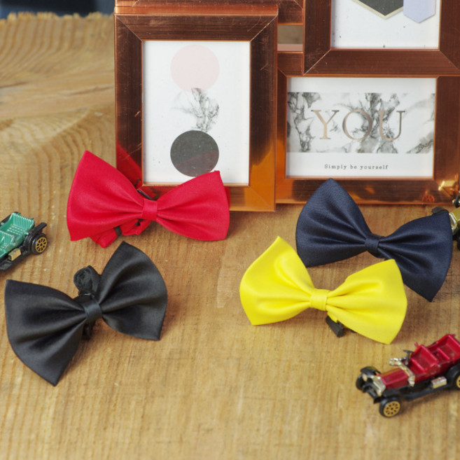 루나버블 무지 기본 나비 보타이 어린이 남아 여아 유아동 아동 초등학생 학생 학예회 행사 나비타이 나비넥타이 리본타이