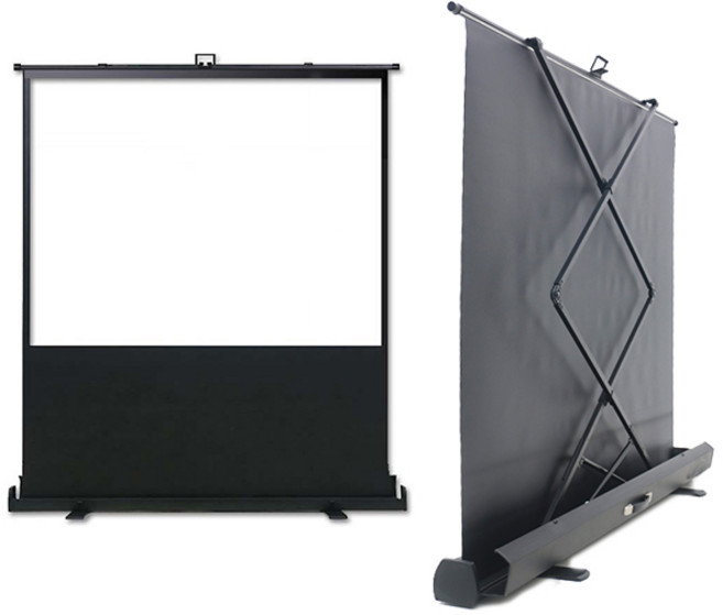 EZ 이동형 빔프로젝터 스크린 이동식 포터블 매트 빔프로젝트 미니빔 캠핑용 빔스크린 롤스크린, 05) 포터블 매트원단 빔스크린 120인치