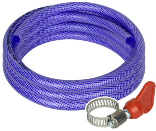 와이넷 꼬이지않는물호스6M+0625호스밴드 물호수 고무호스, 1개