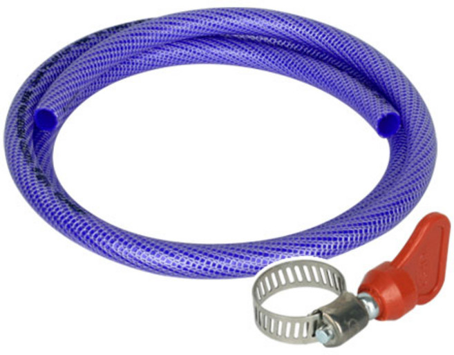 와이넷 꼬이지않는물호스2M+0625호스밴드 물호수 고무호스, 1개