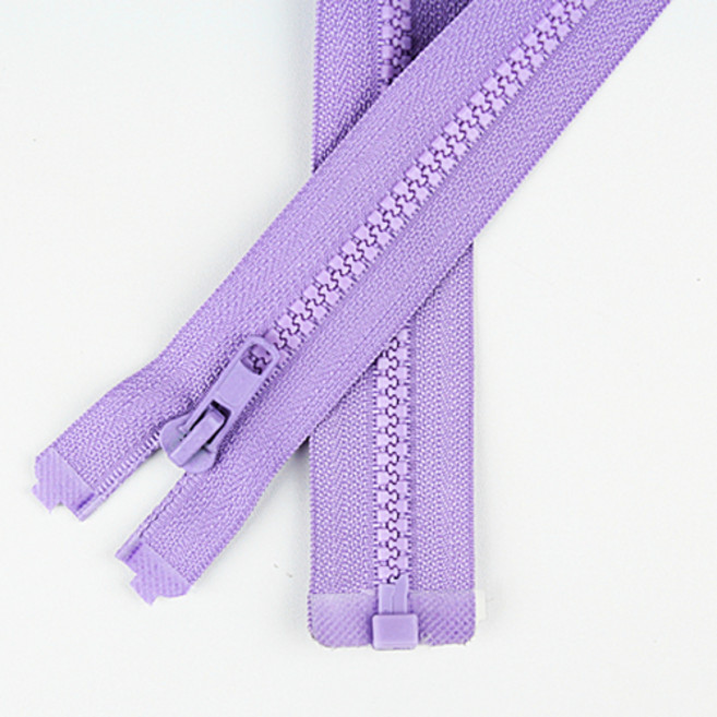 JSTrading 60cm 플라스틱 점퍼지퍼 비슬론 22컬러 (3호), 09 라일락, 1개